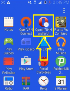 Claro internet Gratis nuevo Opera Mini