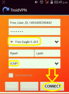 Fácil método Troid VPN internet gratis