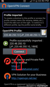 Internet OpenVPN gratis CNT 2016