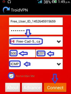 Internet gratis Tigo Troid VPN Enero