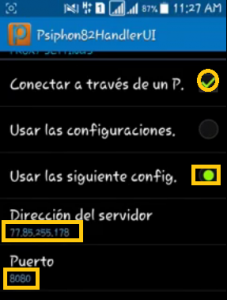Psiphon Tigo server