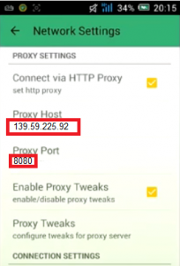 Internet Tigo Tweakware
