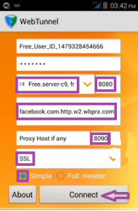 Host webtunnel Tigo