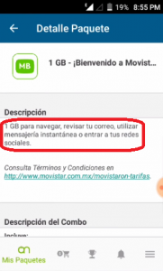 Internet 1GB gratis