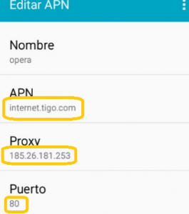 Full navegación Tigo GT