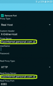 Free internet Personal 4G