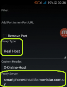Configuración netfree 4G android 2018