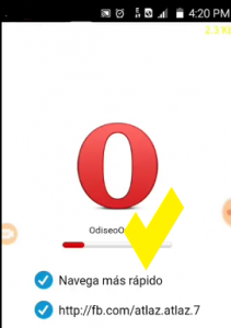 Internet Full 4G con apk Opera