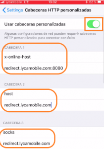 Netfree Lycamolibe en iPhone Lte