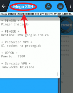 Conexion gratis con MegaSSH 4G